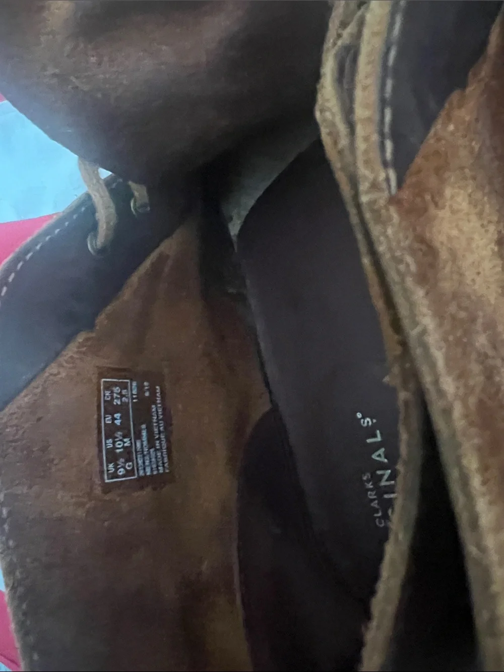 Clarks desert boots